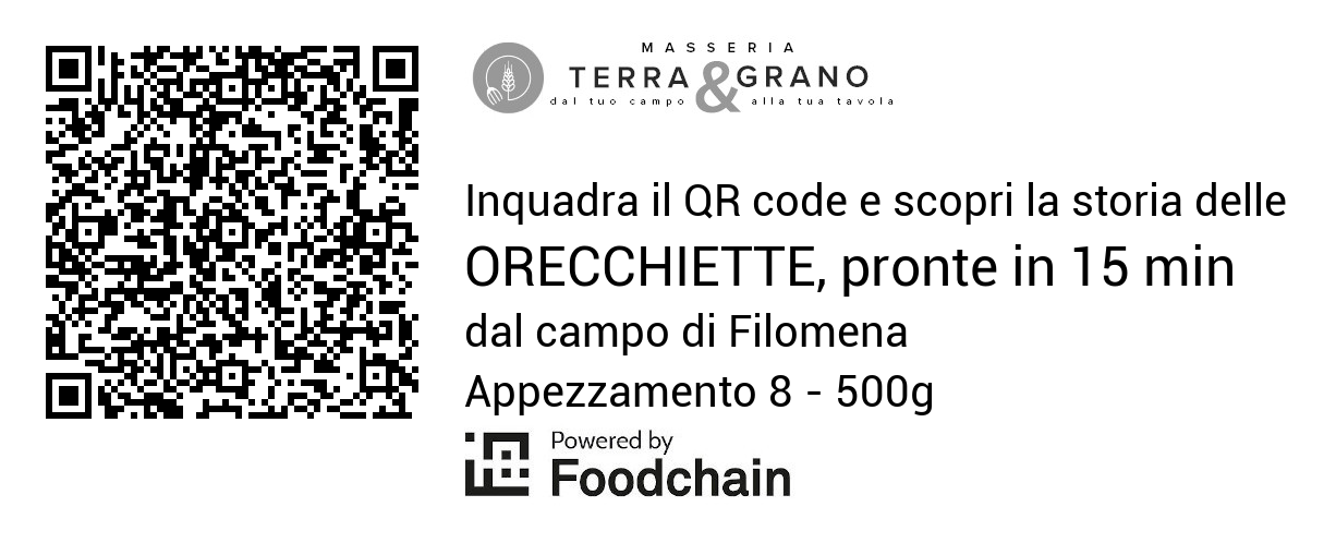 QRCODE esempio etichetta da provare